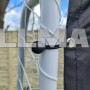 Футбольные ворота Trizand 21268 + мат для точности (Польша)